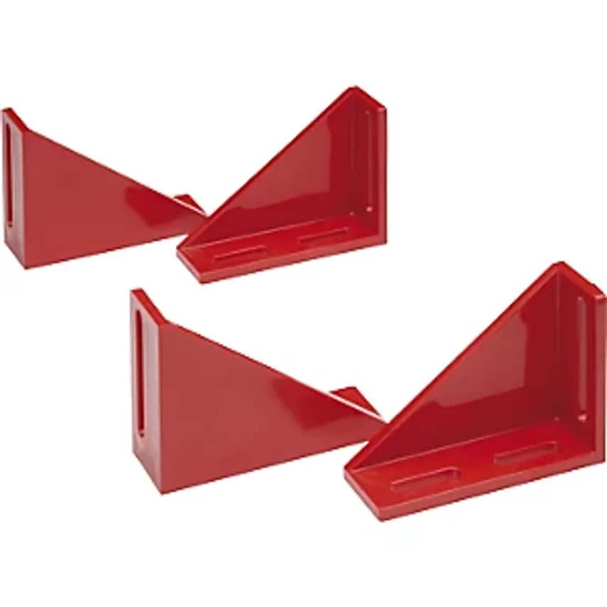 Pair Of Prism Holders, Height 52mm, HxWxD 52 X 25 X 75mm