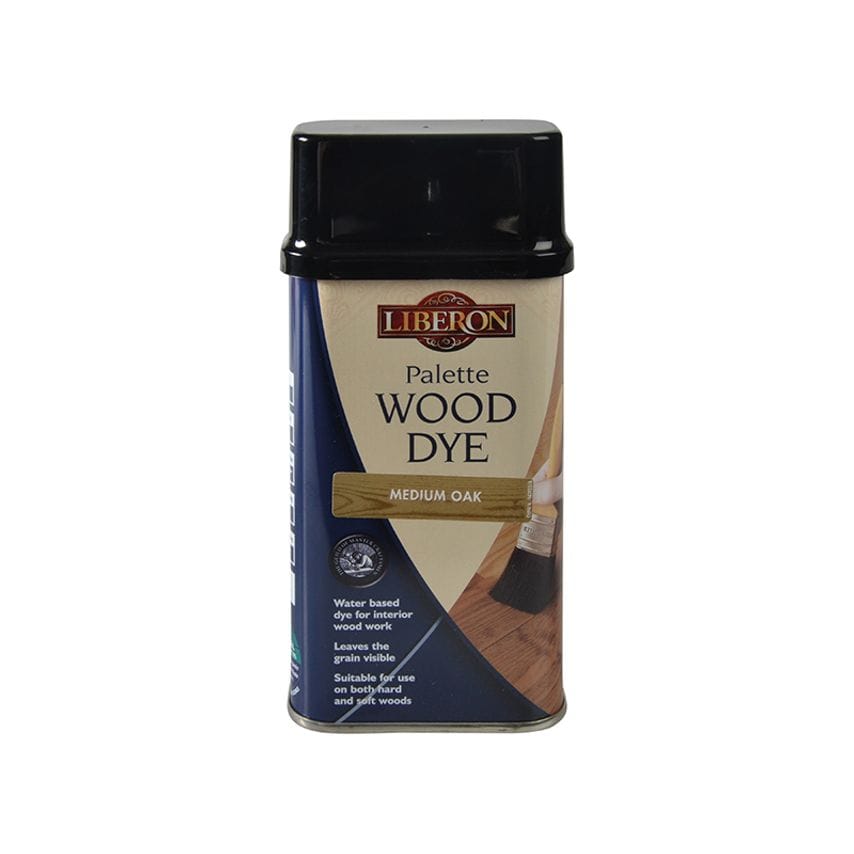 Palette Wood Dye Medium Oak 250ml LIBWDPMO250