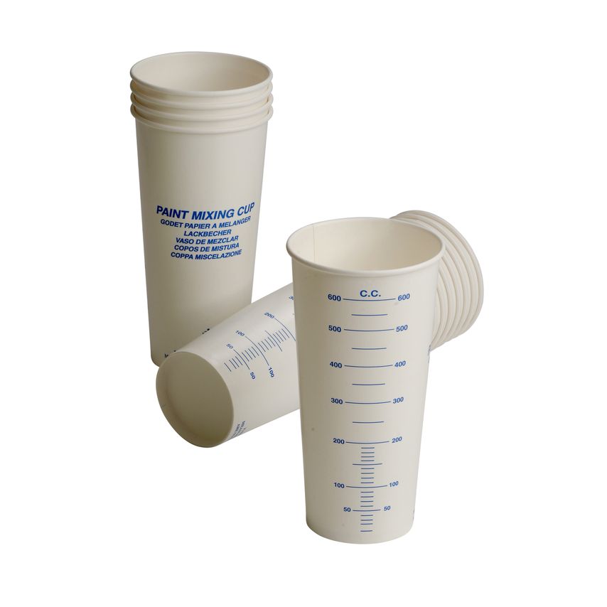 Paper Paint Mixing Cups, 600cc, 900pcs