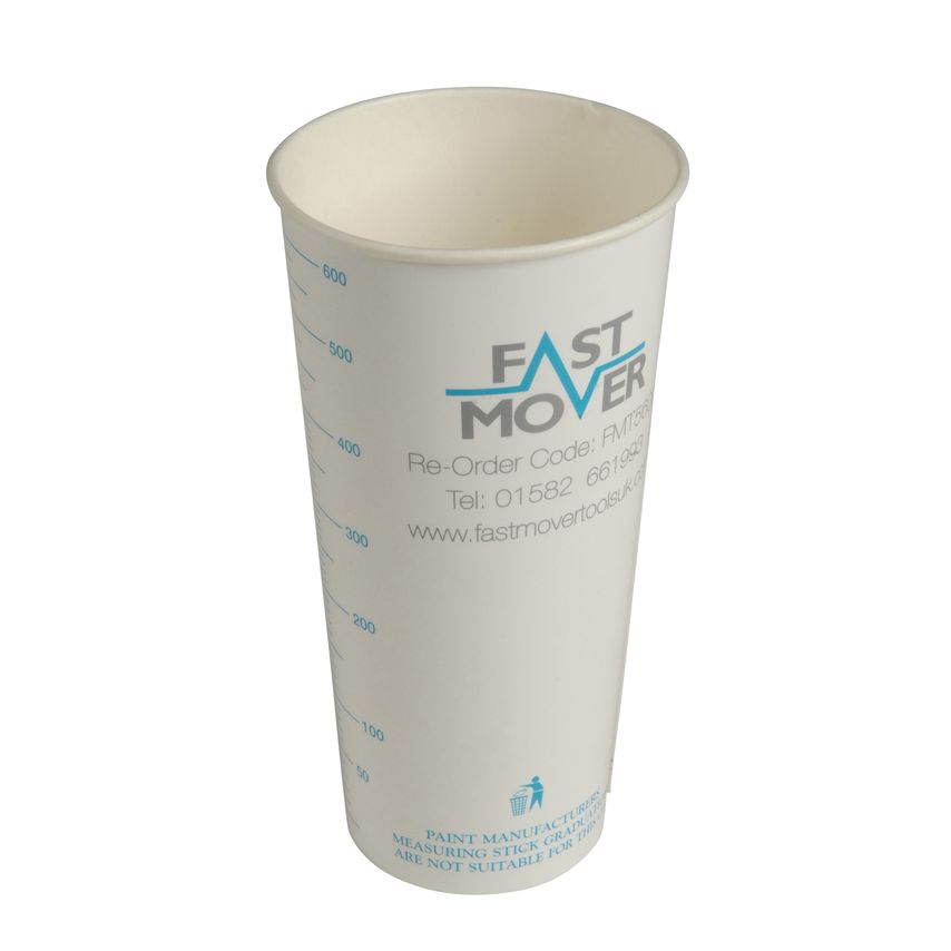 Paper Paint Mixing Cups, 600cc, 900pcs