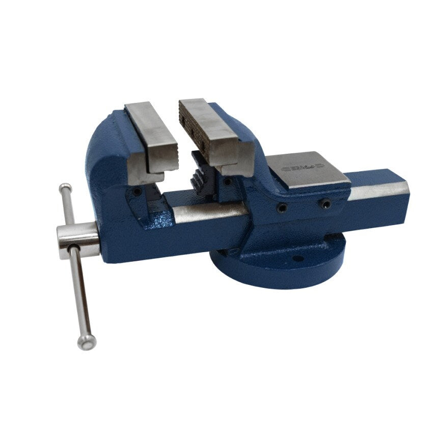 Parallel Bench Vice Fixed 4" with Pipe Jaws