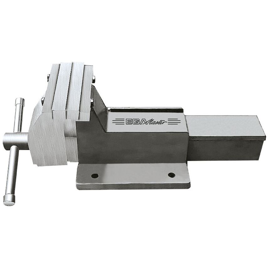 Parallel Bench Vice Fixed 8" with Pipe Jaws Inox 304