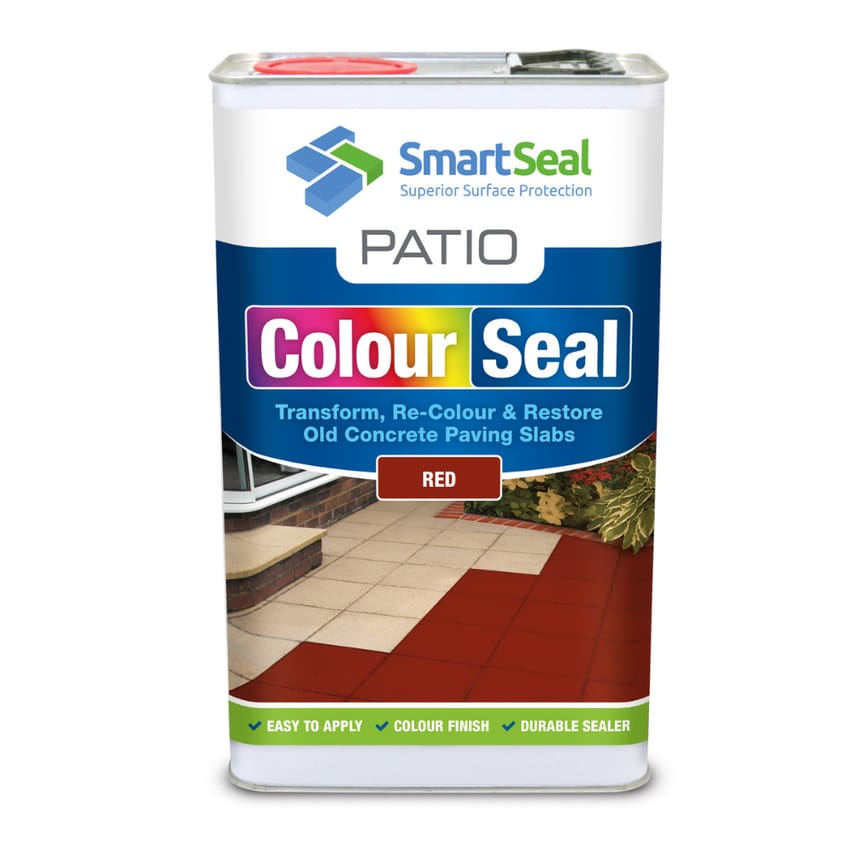 Patio Colour Seal Red 5 Liter