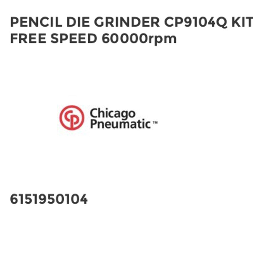 Pencil Die Grinder CP9104Q Kit Free Speed 60000RPM