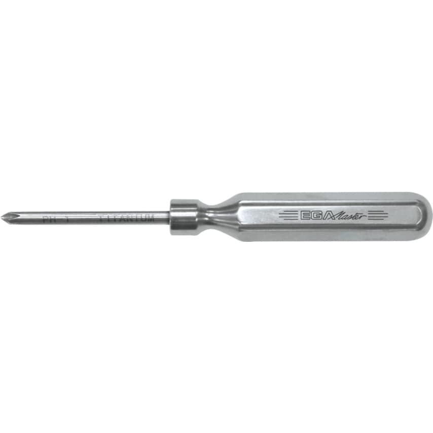 Philips Screwdriver PH-2 with Titanium Handle
