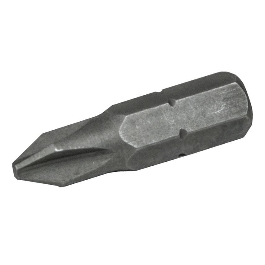 Phillips S2 Grade Steel Screwdriver Bits PH1 x 25mm (Pack 3) FAISBPH125