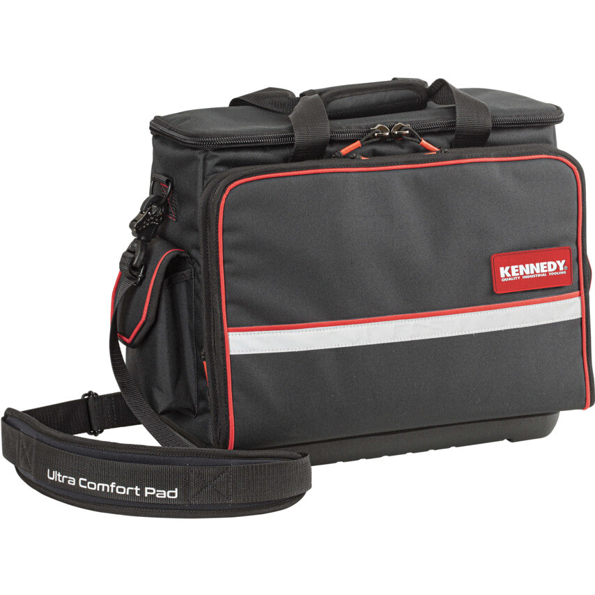 Pilot Tool Bag with Padded Area for Laptop Two Sides Opening