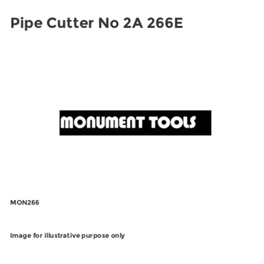 Pipe Cutter No 2A 266E