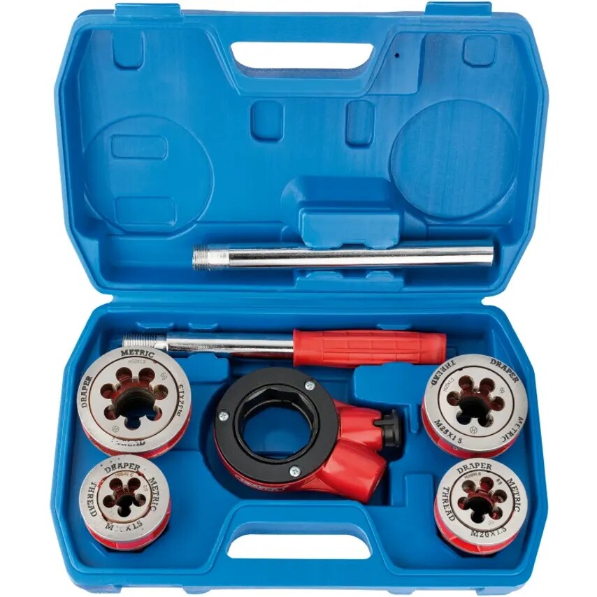 Pipe Threading Kit Ratchet Metric