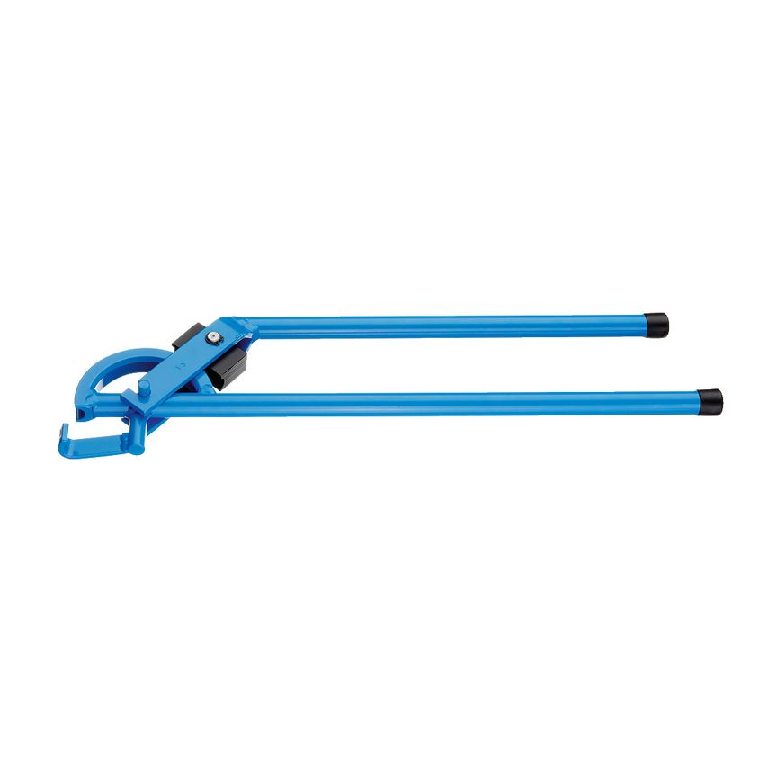 Pipe bending pliers with roller