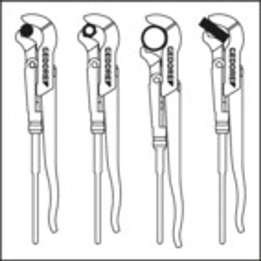 Pipe wrench ECK-SCHWEDE-snap