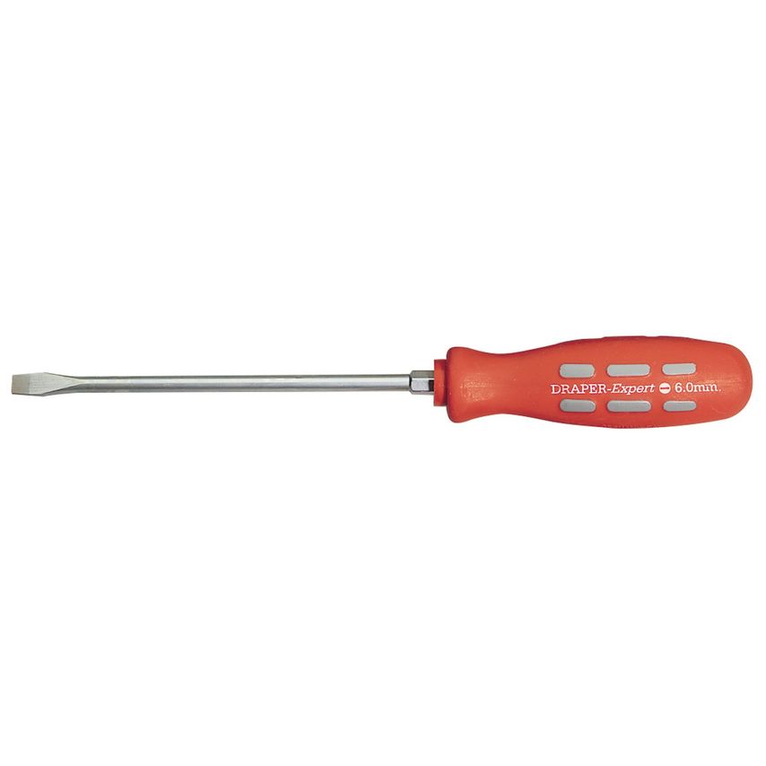 Plain Slot Flared Tip Mechanic's Screwdriver 150x6mm (Sold Loose)