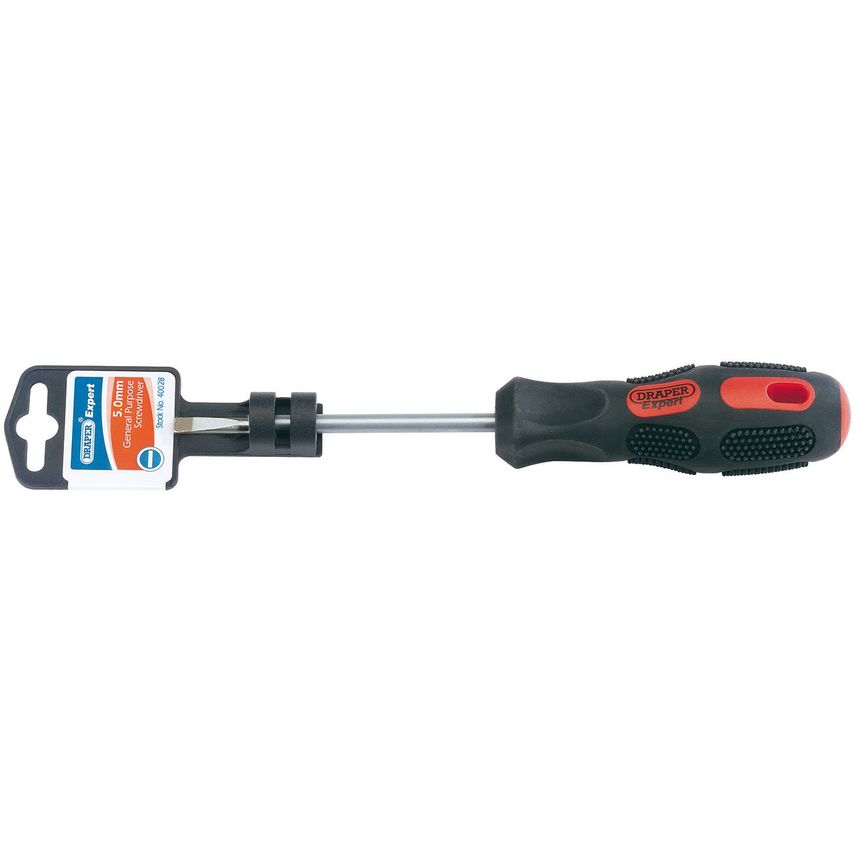 Plain Slot Parallel Tip Screwdriver 5x100mm