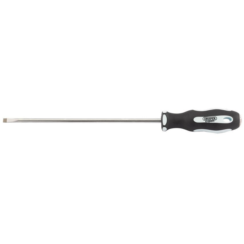 Plain Slot Soft Grip Parallel Tip Screwdriver 5.5x200mm