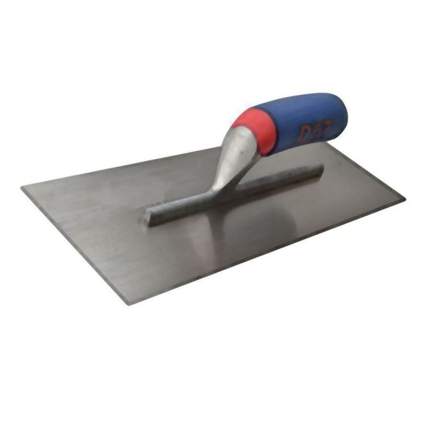 Plasterer's Finishing Trowel Carbon Steel Soft Touch Handle 14 x 4.1/2in RST14S