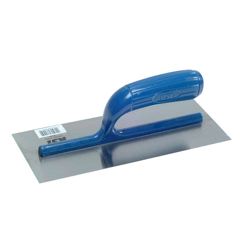 Plasterer's Lightweight Finishing Trowel Plastic Handle 11 x 4.1/2in RST6025