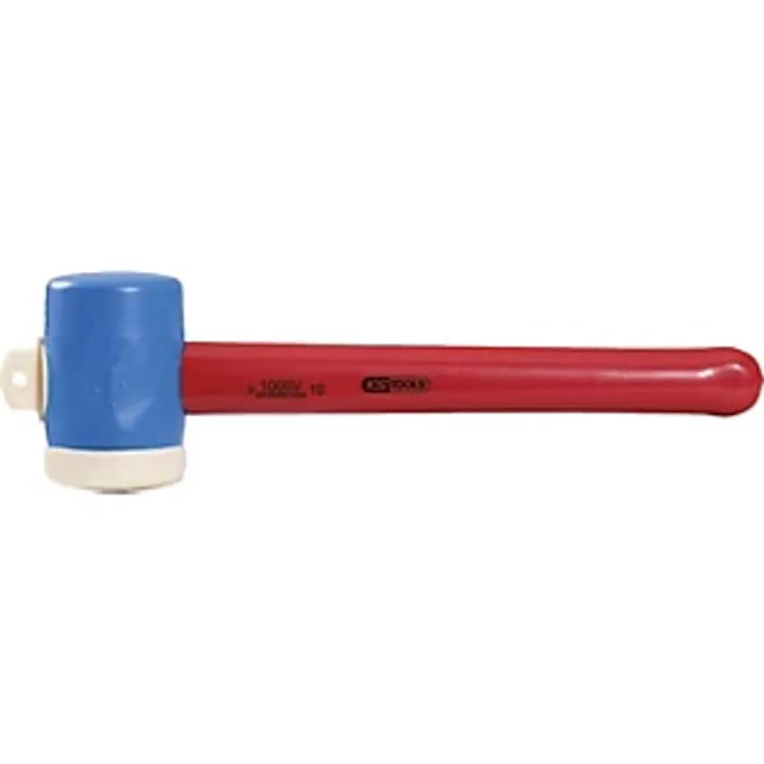 Plastic Hammer with Protective Insulation Head 55 mm Length 300 mm