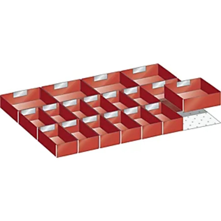 Plastic Insert Tray, For Cupboard Dims. 564 X 725mm, For Drawer Height 100mm
