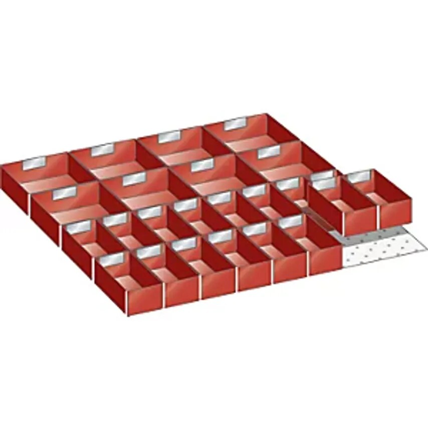 Plastic Insert Tray, For Cupboard Dims. 717 X 725mm, For Drawer Height 100mm