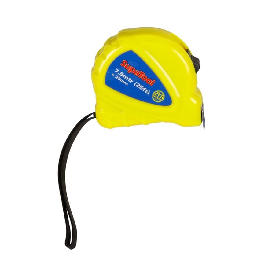 Plastic Tape Measure 7.5m x 25mm