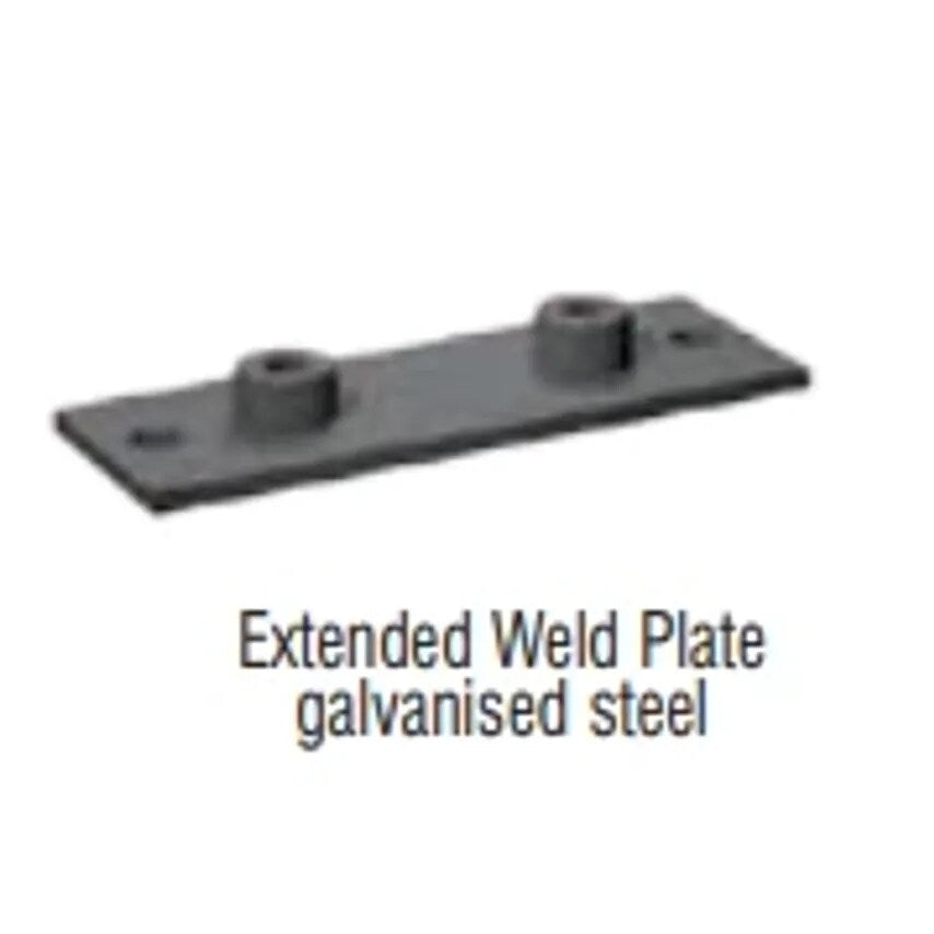 Plate F-clamp Accessories Elongated Weld Size Group 8 Plaited Steel