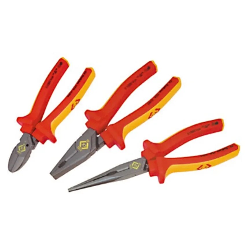 Pliers Redline VDE Set 3 Alloy Steel