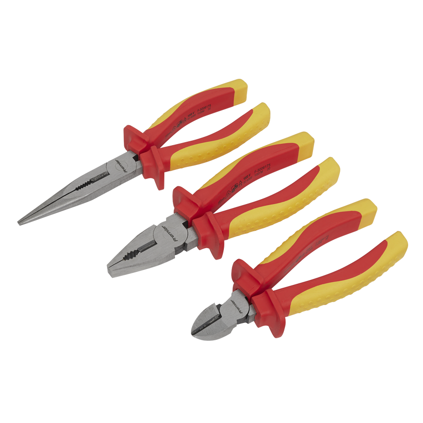 Pliers Set 3 Piece VDE Approved