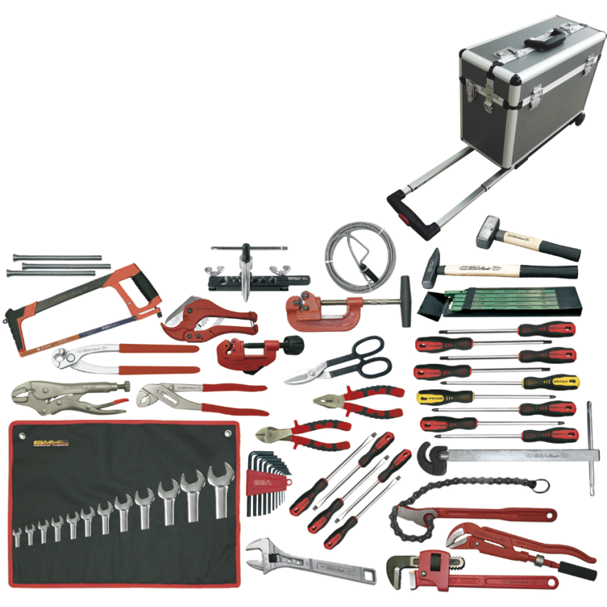 Plumber's Case with Tool Kit