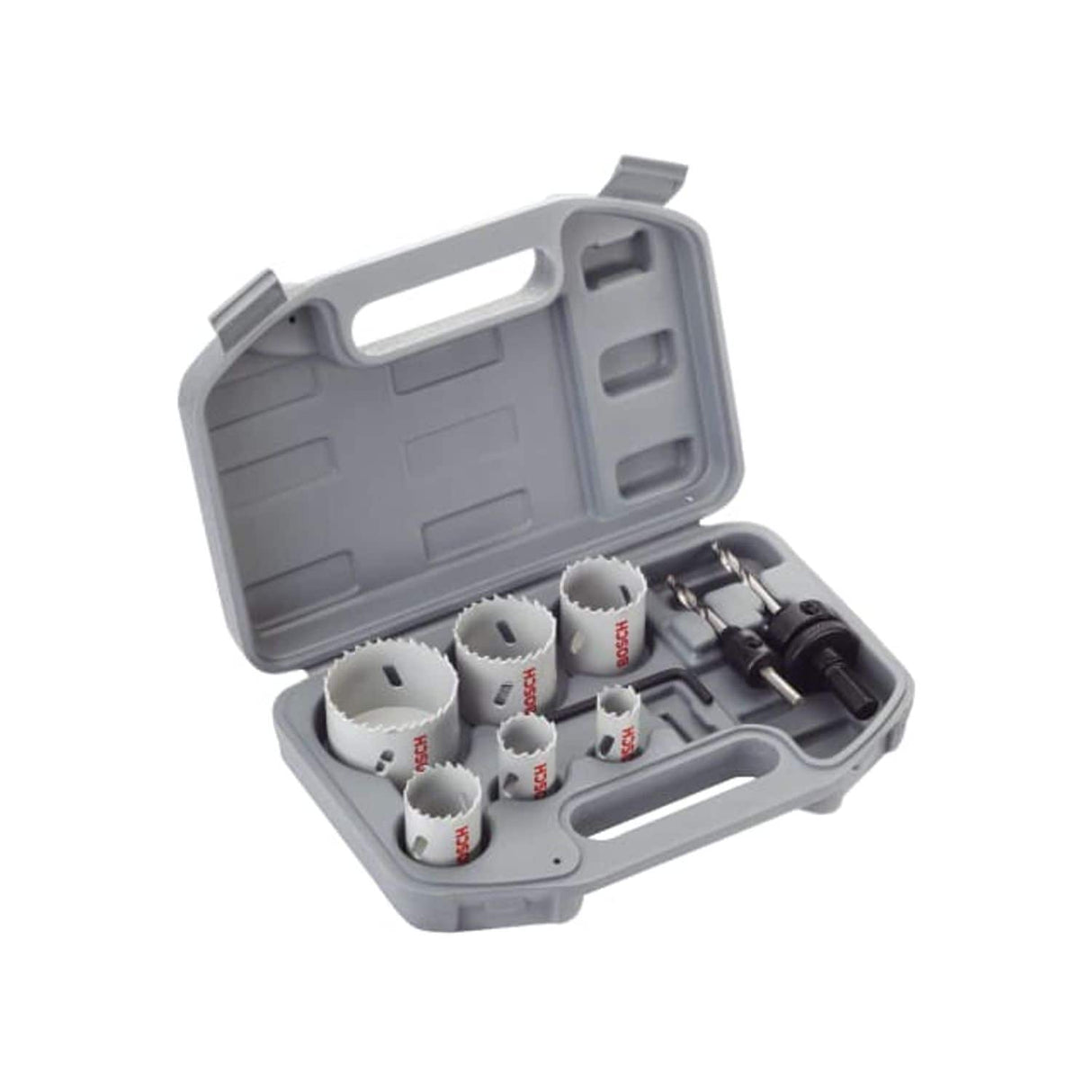Plumbers HSS Bi-Metal Holesaw Set, 9 Piece
