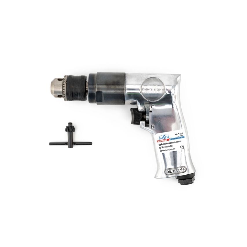 Pneumatic Driveill Pistol Grip 13/32" 10mm 1800 RPM Keyed Air Powered