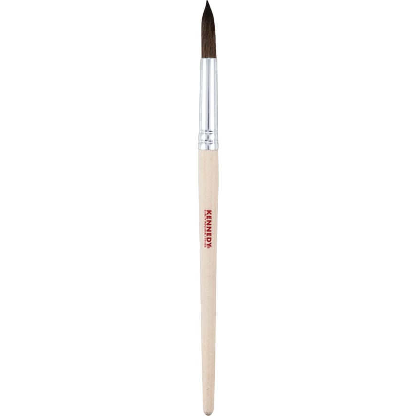 Point Artist Brush, Hair Bristle, No.12