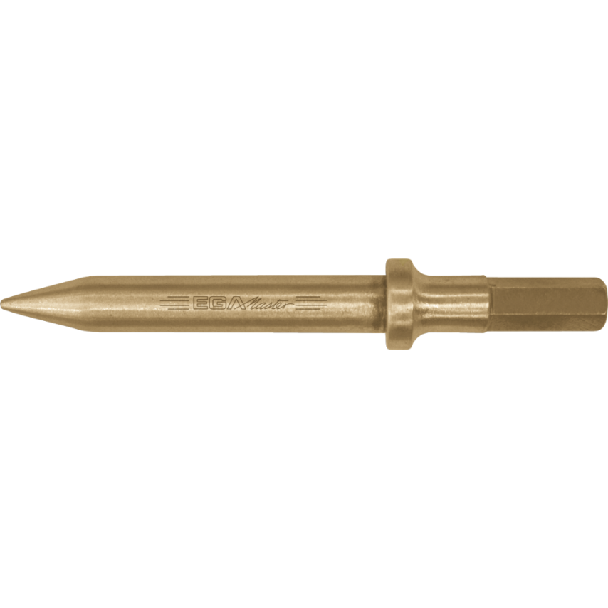 Point Pneumatic Chisel 10 x 125mm Non Sparking Cu-Be