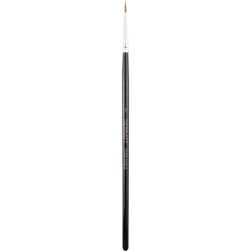 Point Sable Brush, Natural Bristle, No.1