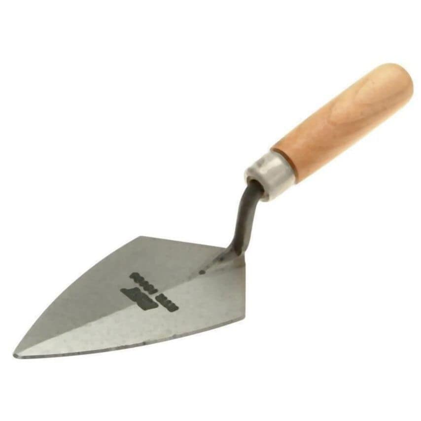 Pointing Trowel Philadelphia Pattern Wooden Handle 6in