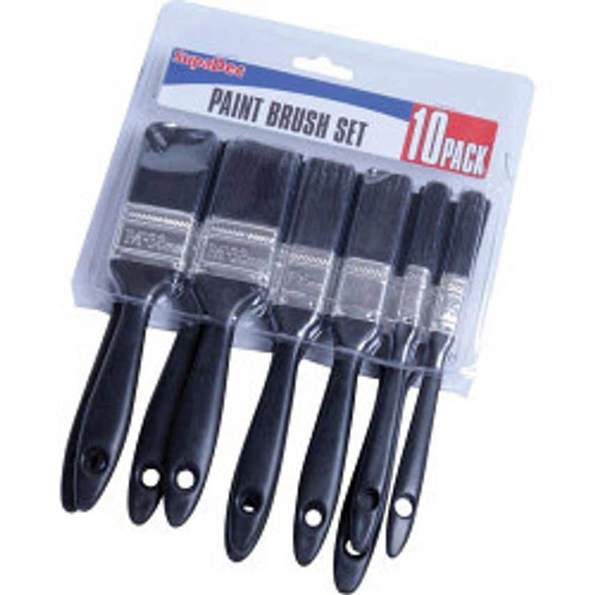 Polyester Brush Set Pack of 10