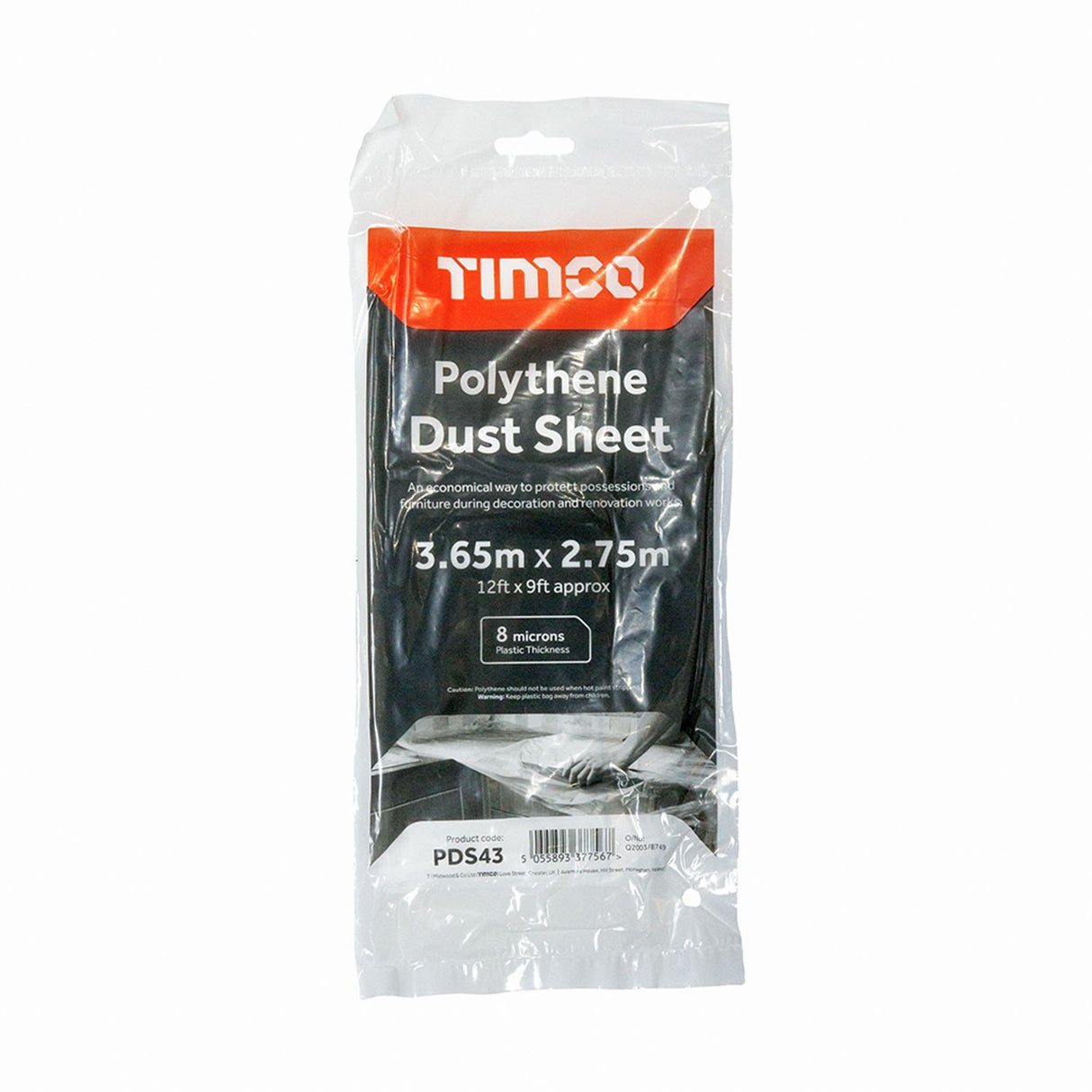 Polythene Dust Sheet - PDS43
