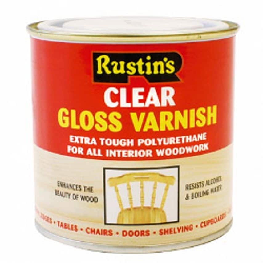 Polyurethane Gloss Varnish 250ml Clear - Gloss