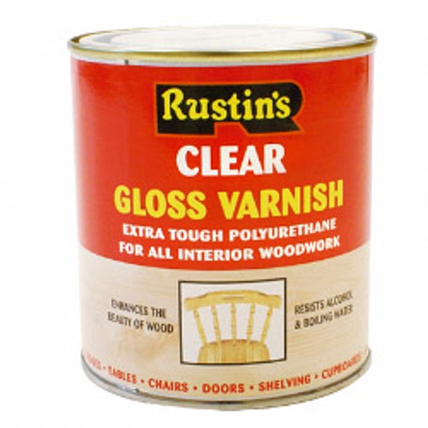 Polyurethane Gloss Varnish 500ml Clear