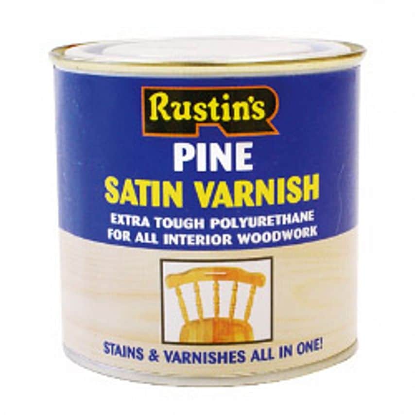 Polyurethane Satin Varnish 250ml Pine
