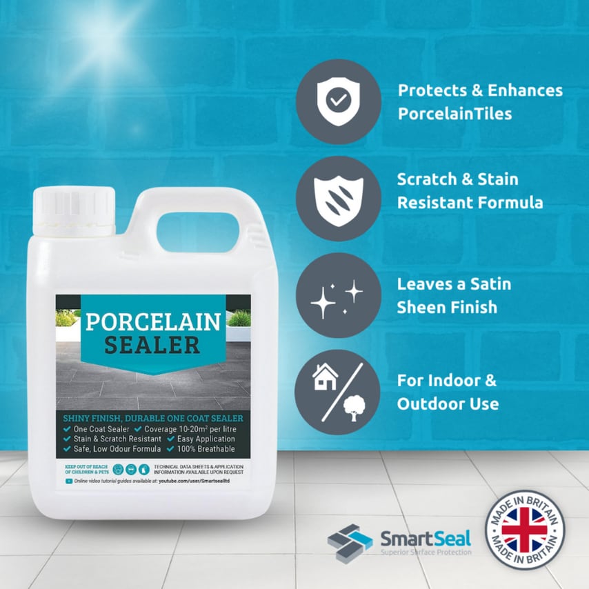 Porcelain Tile Sealer 1 Liter Pack of 2