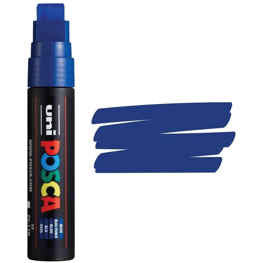 Posca Marker Broad Chisel Tip PC-8K - Blue