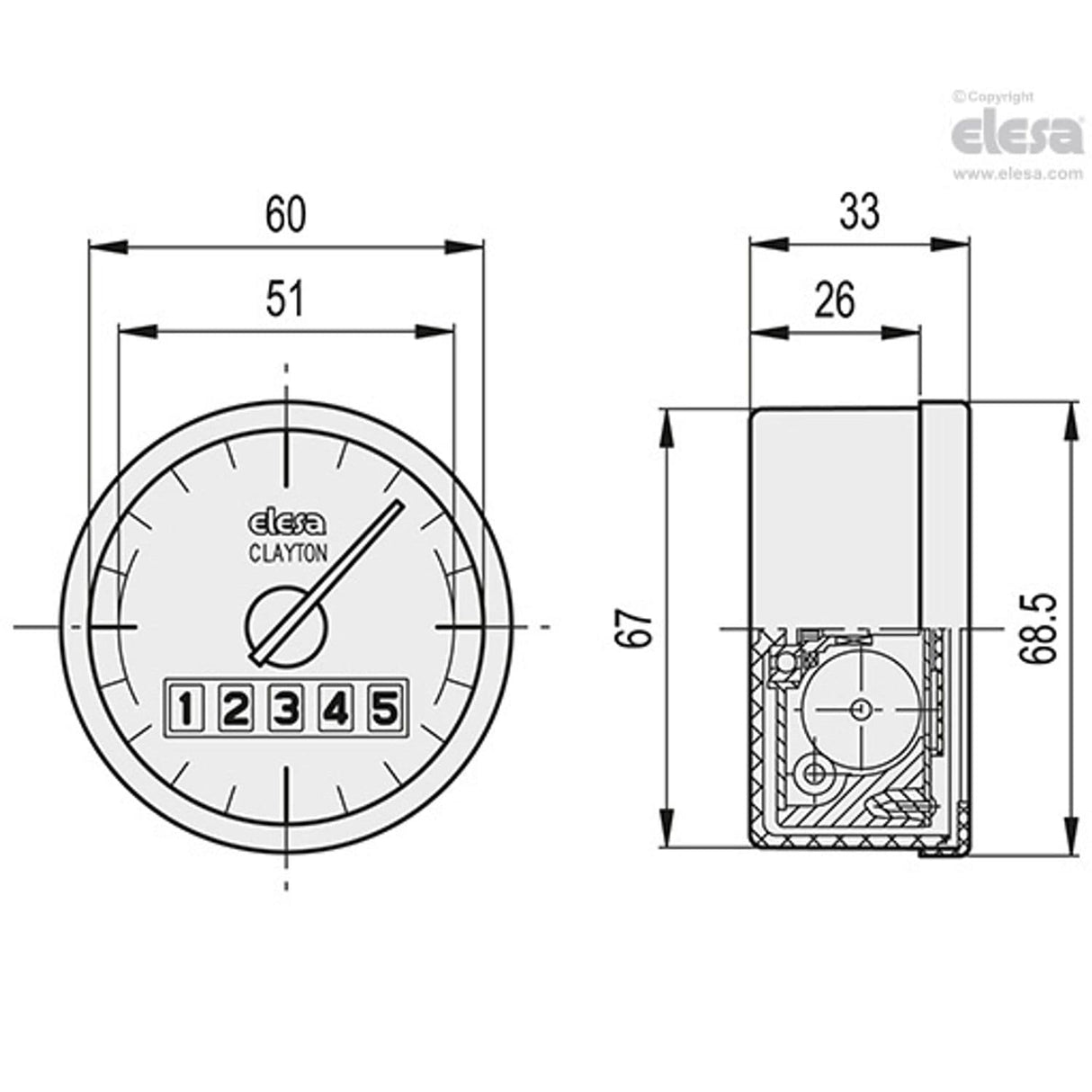 Position indicator-GW12-0005.0-S