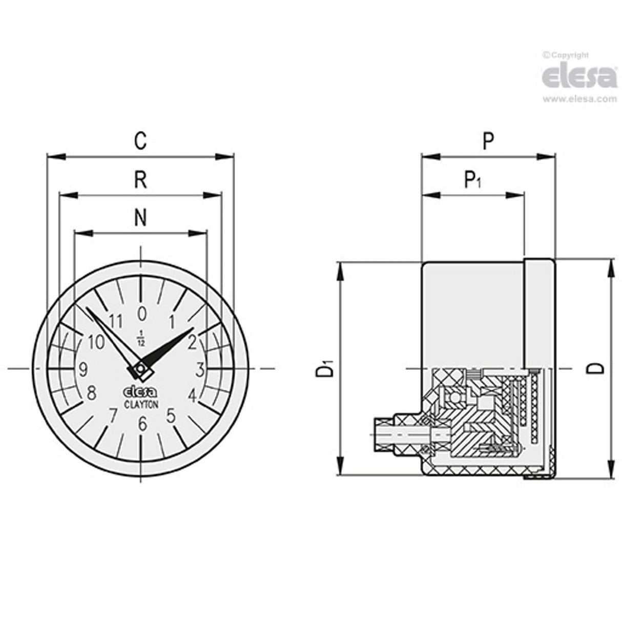 Position indicator-PA11-0008-S