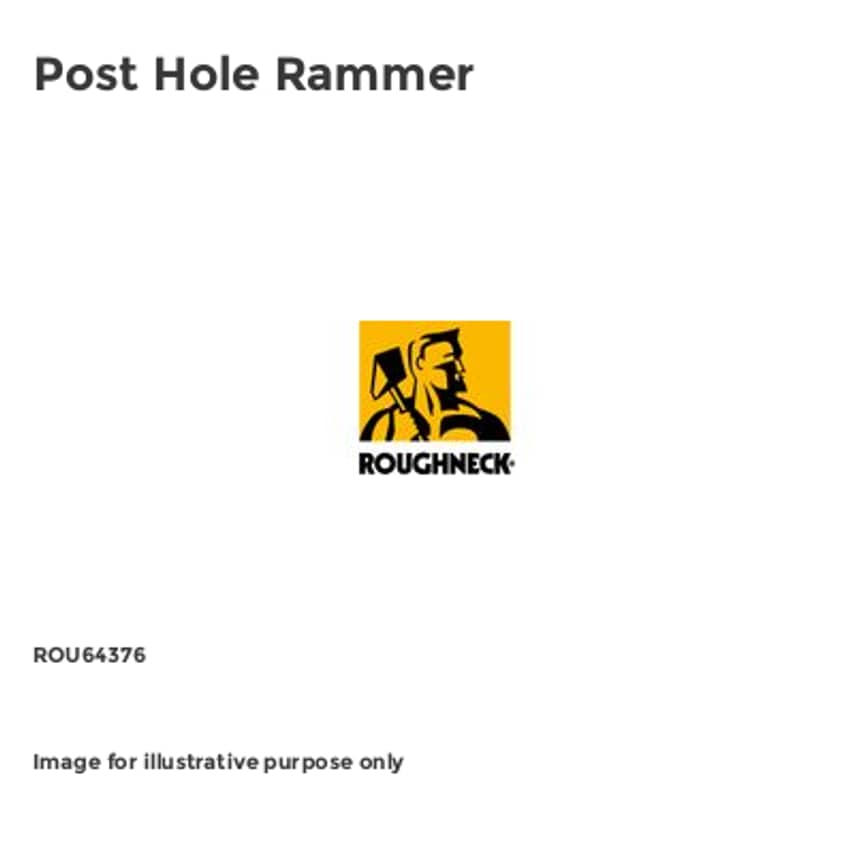 Post Hole Rammer - ROU64376