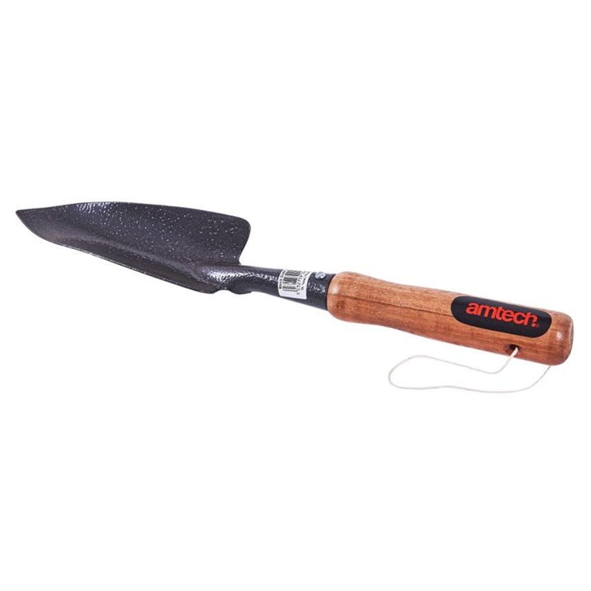 Potting Trowel with Wooden Handle