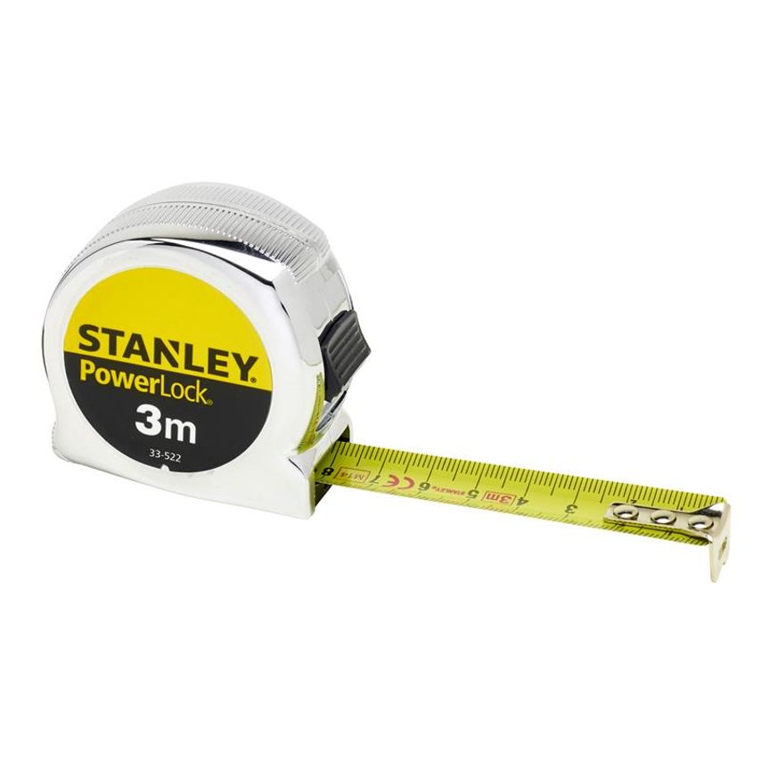 PowerLock Classic Pocket Tape 3m (Width 19mm) (Metric only) STA033522