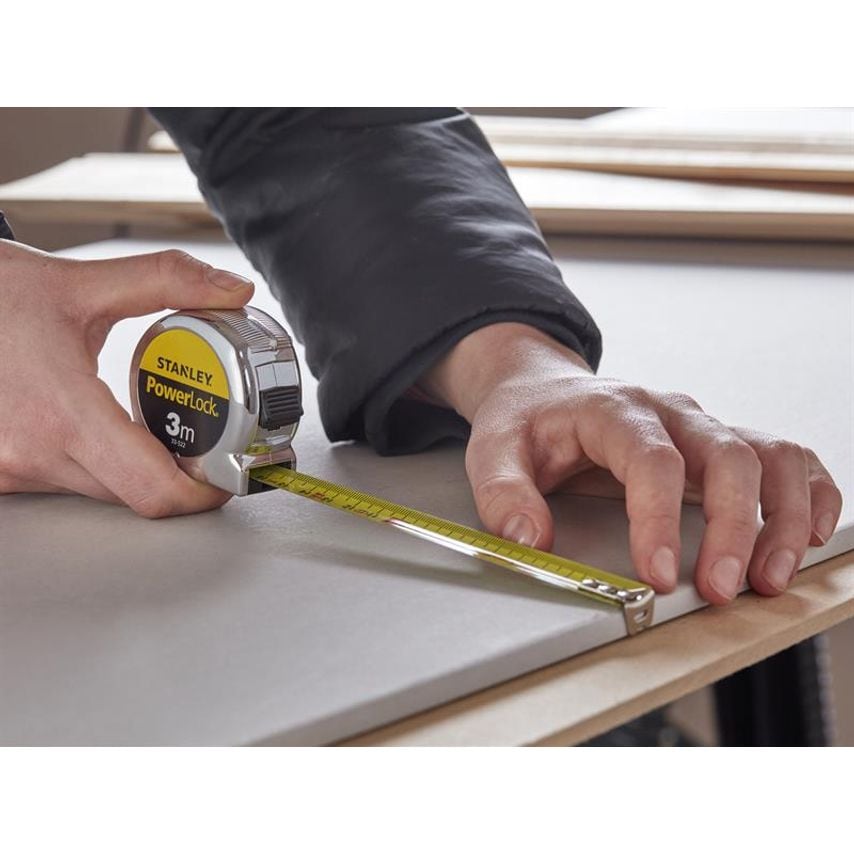 PowerLock Classic Pocket Tape 3m (Width 19mm) (Metric only) STA033522