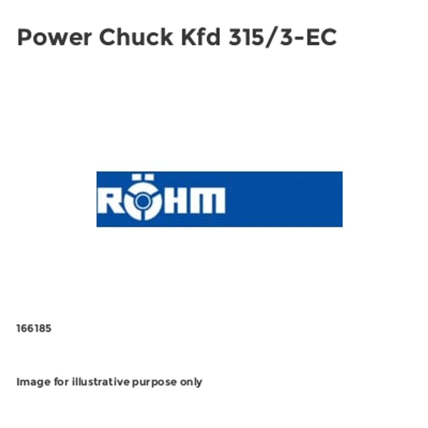Power Chuck Kfd 315/3-EC