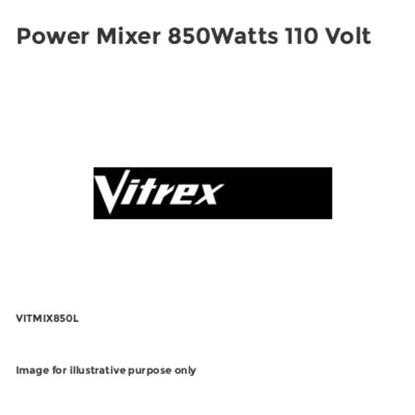 Power Mixer 850Watts 110 Volt
