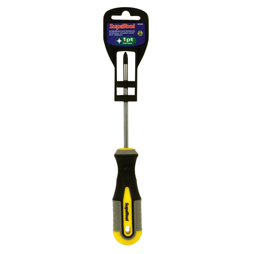 Pozi Head Screwdriver 100mm x 1pt